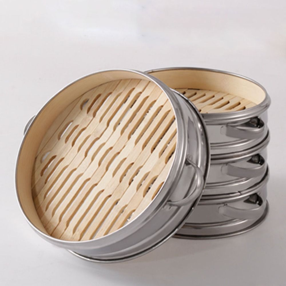 Herramienta de cocina redonda  - Bao Steamer Bamboo reseña y precio