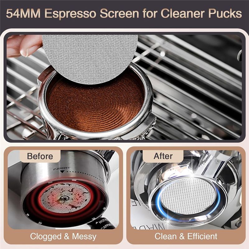 Portafiltro sin fondo ABUN de  - Breville Espresso Barista Express reseña y precio